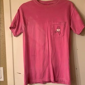 BREAST CANCER AWARENESS IVORY ELLA TSHIRT